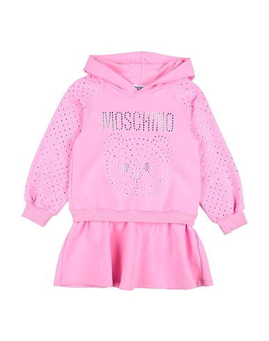 MOSCHINO KID Dress Pink 95% Cotton, 5% Elastane