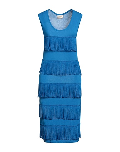 TOY G. Short dress Bright blue 72% Viscose, 28% Polyamide