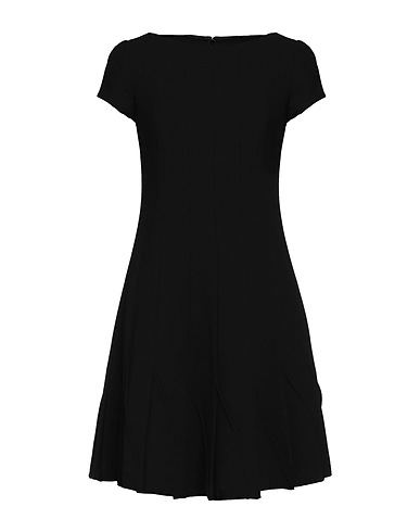 EMPORIO ARMANI Short dress Black 100% Virgin Wool