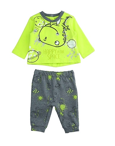 CHICCO Completo Baby  Verde lime 95% Cotone, 5% Elastan
