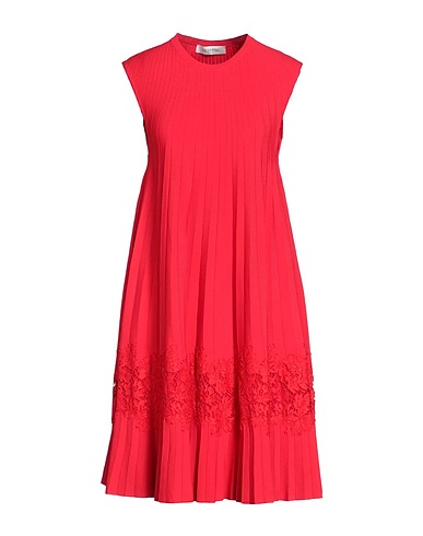 VALENTINO GARAVANI Midi dress Red 83% Viscose, 17% Polyester