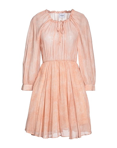 DONDUP Short dress Blush 100% Viscose