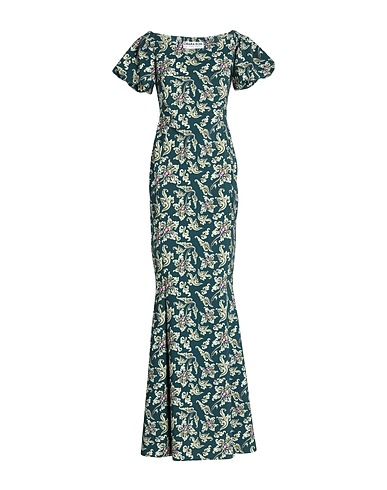 CHIARA BONI LA PETITE ROBE Long dress Dark green 72% Polyamide, 28% Elastane
