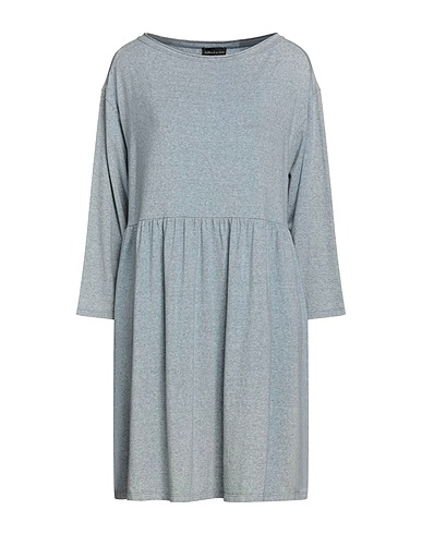 ALESSIA SANTI Short dress Blue 65% Lyocell, 28% Cotton, 7% Elastane