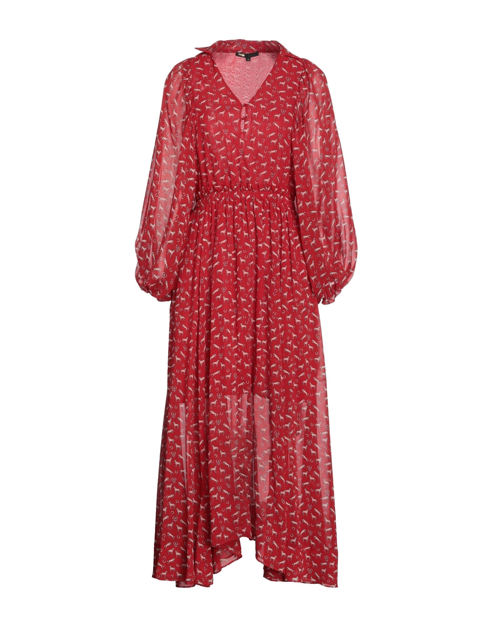 SANDRO シュミーズドレス SANDRO | シュミーズドレス グレー レディース | YOOX