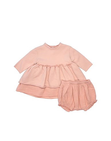 TEDDY & MINOU Baby co-ord Blush 95% Cotton, 5% Elastane