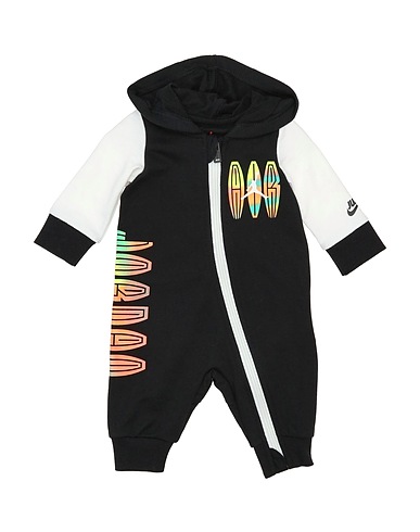 JORDAN Romper  MJ MVP HOODED COVERALL 
 Black 60% Cotton, 40% Polyester