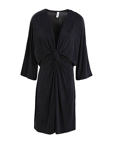 & OTHER STORIES Short dress Black 89% Cupro, 11% Elastane
