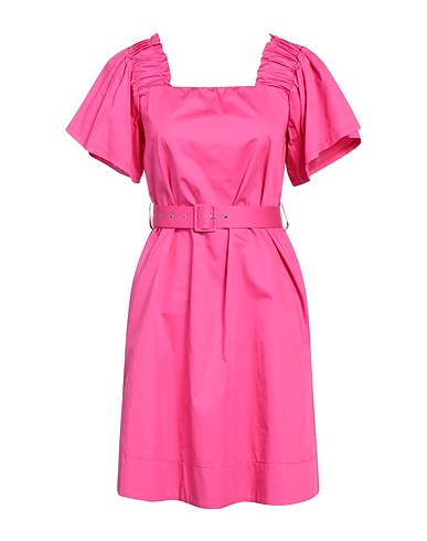 KAOS Short dress Fuchsia 100% Cotton