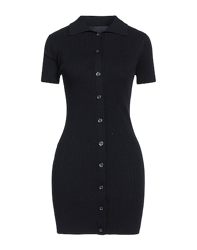 JOHN RICHMOND Short dress Black 63% Viscose, 37% Polyester