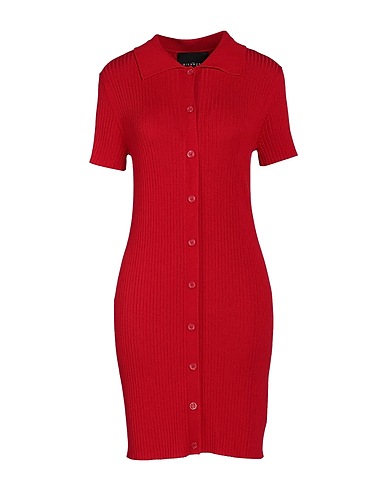 JOHN RICHMOND Vestito corto Rosso 63% Viscosa, 37% Poliestere