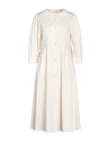 KAOS Midi dress Ivory 100% Cotton