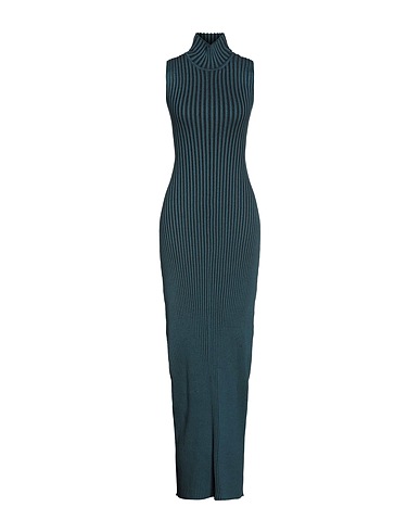 BAJA EAST Long dress Deep teal 100% Cotton