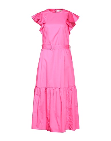 KAOS Long dress Fuchsia 100% Cotton