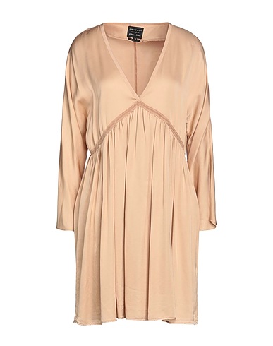 ALESSIA SANTI Short dress Sand 100% Viscose