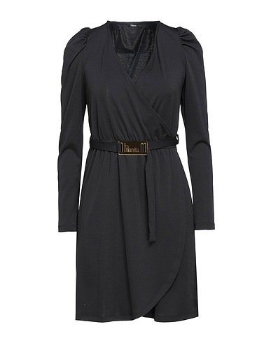 HANITA Vestito corto Nero 95% Poliestere, 5% Elastan