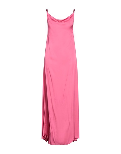 KAOS JEANS Long dress Pink 100% Viscose