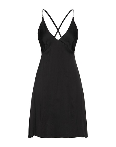 KAOS JEANS Slip dress NERO 100% Viscose