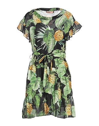 TWINSET Short dress Black 100% Cotton