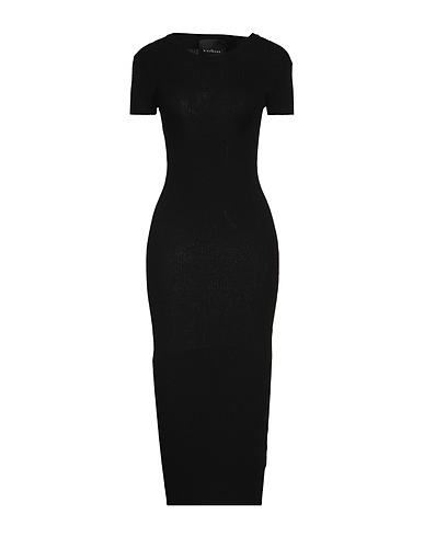 JOHN RICHMOND Midi dress Black 80% Viscose, 20% Nylon
