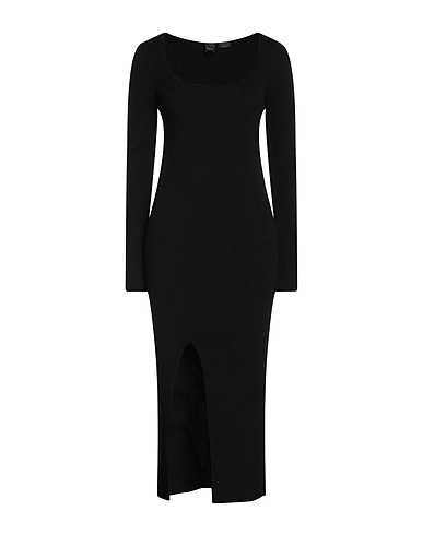 PINKO Midi dress Black 30% Polyester, 26% Acrylic, 23% Viscose, 21% Polyamide