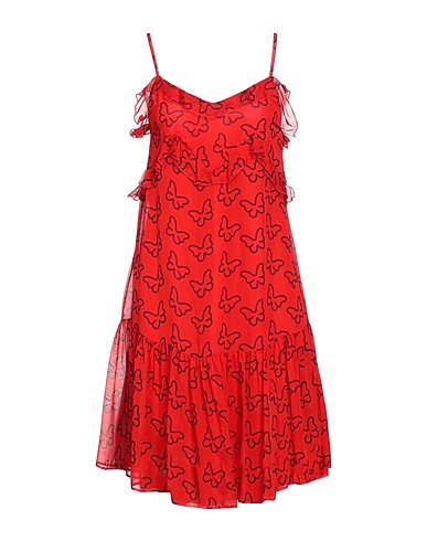BLUGIRL Short dress Red 100% Silk