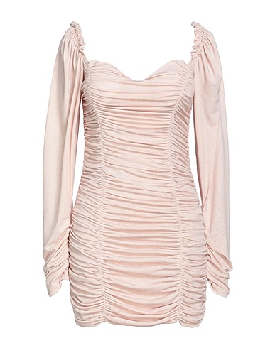 ACTUALEE Vestito corto Cipria 96% Poliestere, 4% Elastan
