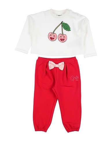 GCDS MINI Completo Baby  Bianco 95% Cotone, 5% Elastan, Poliestere, Acetato, Viscosa