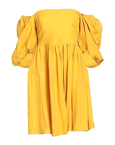 HAVEONE Short dress Marigold 67% Viscose, 33% Linen