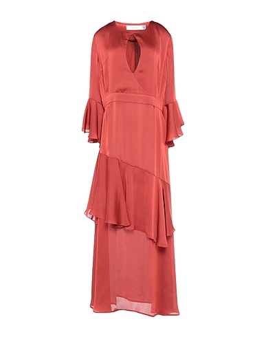 ANONYME DESIGNERS Long dress Rust 100% Polyester