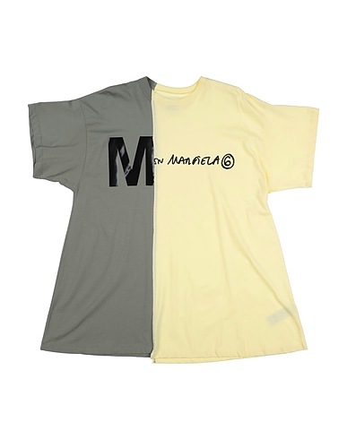 MM6 MAISON MARGIELA Dress Pastel yellow 100% Cotton