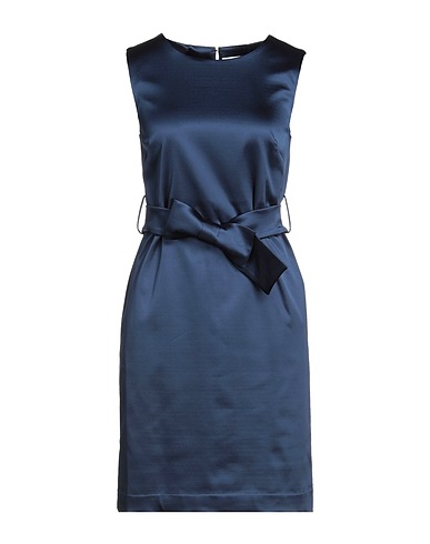 P.A.R.O.S.H. Short dress Midnight blue 48% Acrylic, 45% Polyamide, 7% Elastane