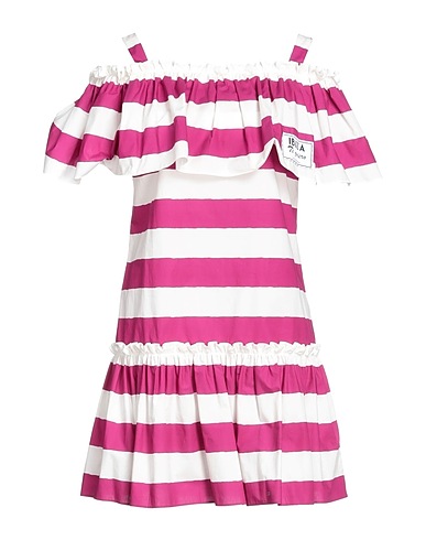 DOLCE&GABBANA Short dress Plum 100% Cotton