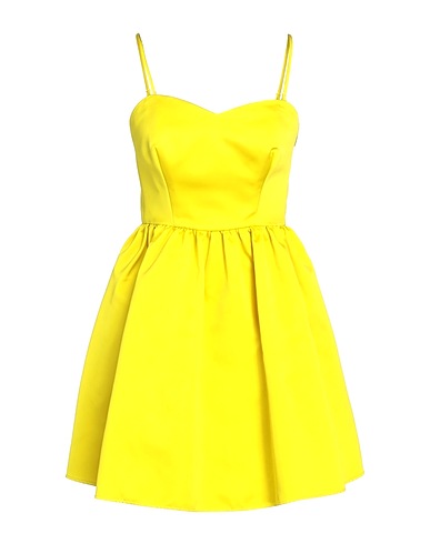 P.A.R.O.S.H. Vestito corto Verde lime 100% Poliestere