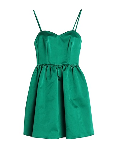 P.A.R.O.S.H. Short dress Green 100% Polyester