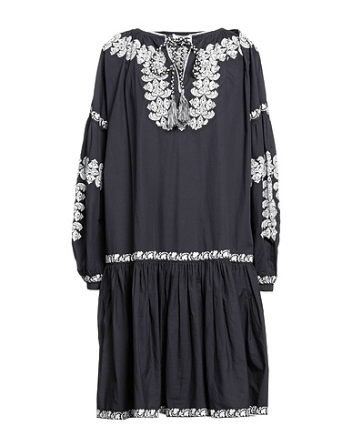 P.A.R.O.S.H. Midi dress Black 100% Cotton