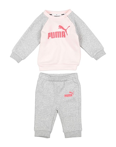 PUMA Baby co-ord  Minicats ESS Raglan Jogger FL
 Pink 62% Cotton, 38% Polyester, Elastane