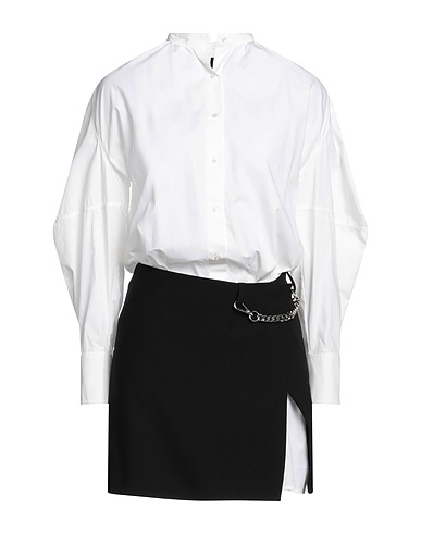 MAJE Shirt dress White 100% Cotton