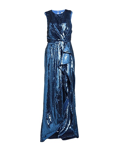 ELISABETTA FRANCHI Elegant dress Blue 100% Polyester