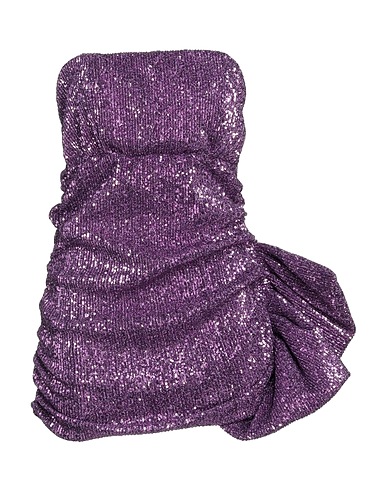 5RUE Short dress Purple 51% Nylon, 35% Polyester, 8% Other Fibres, 6% Elastane