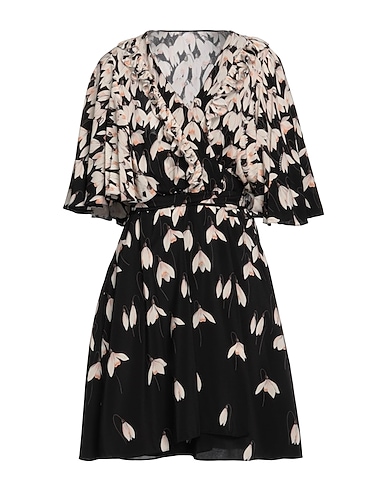 VALENTINO GARAVANI Short dress Black 100% Silk