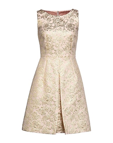 DOLCE&GABBANA Short dress Light pink 80% Polyester, 11% Polyamide, 9% Metallic Polyester