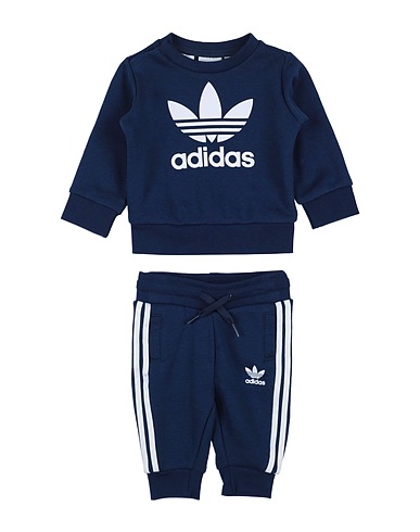 ADIDAS ORIGINALS Babykleidung-Set  CREW SET
 Nachtblau 70% Baumwolle, 30% Recyceltes Polyester, Elastan