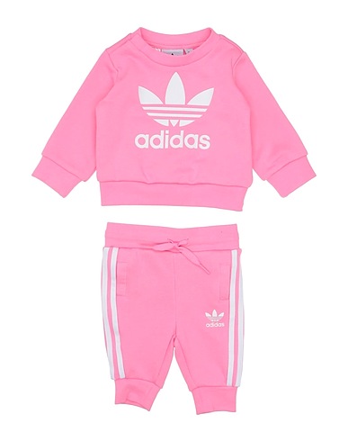 ADIDAS ORIGINALS Babykleidung-Set  CREW SET
 Rosa 70% Baumwolle, 30% Recyceltes Polyester, Elastan