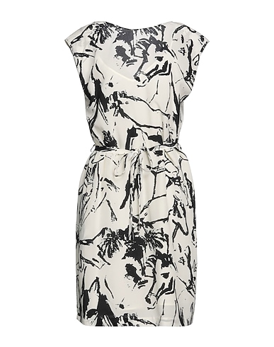 GRIFONI Short dress White 100% Silk