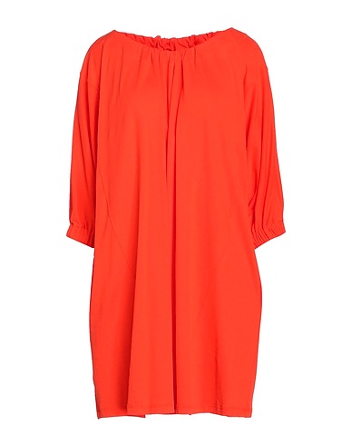 ALYSI Short dress Orange 100% Cotton