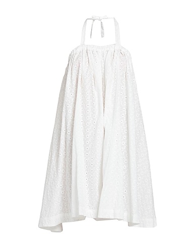 SOLOTRE Jumpsuits and Dungarees White 100% Cotton