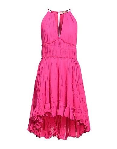TWINSET Vestito midi Fucsia 100% Viscosa