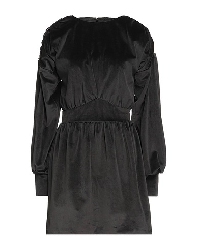 MVP WARDROBE Short dress Black 100% Polyester