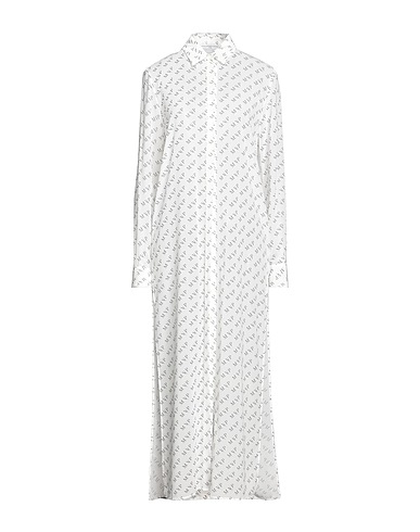 MVP WARDROBE シュミーズドレス ホワイト ポリエステル 100%